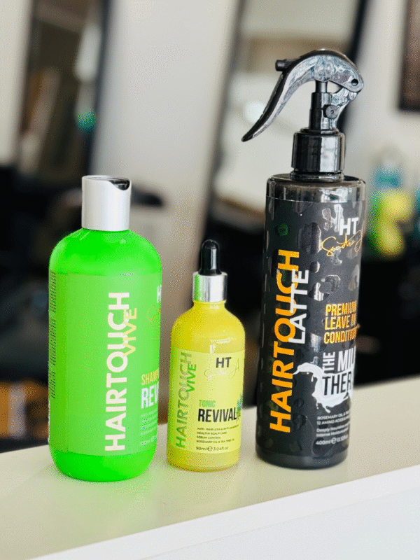 Shampoo Revival + Vive Tonic Revival + HairTouch Latte